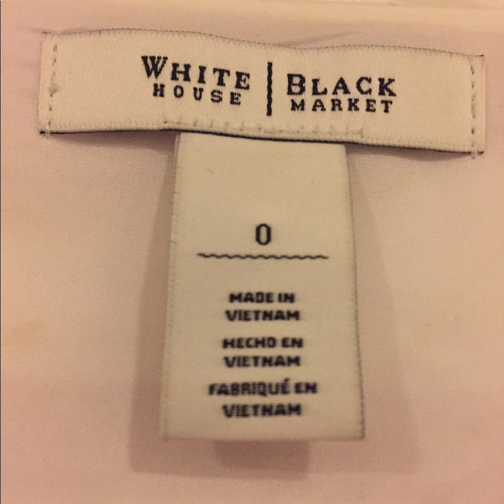 WHBM Pink/white dress - S - Picture 5 of 5